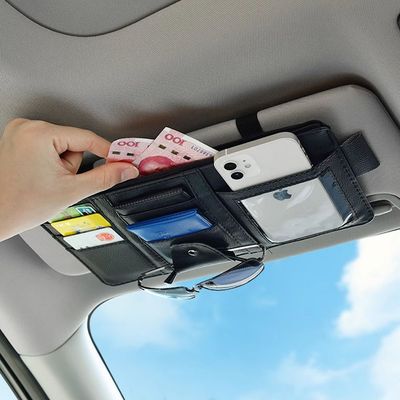 차량용 수납 차량 수납포켓 운전석 썬캡 장착 A341-O