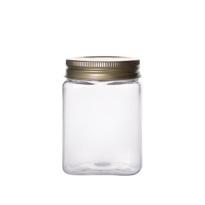견과류 보관용기 사각통 곡물 잡곡 과일청 300ml 280p