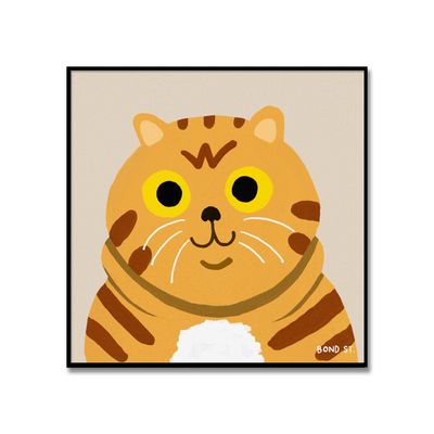 나는 뚠뚠해도 귀엽지만 너는 아니라는 고양이 Bond