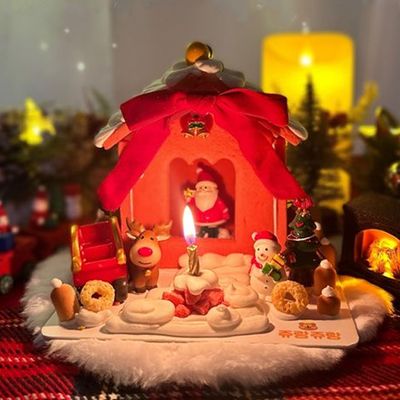 크리스마스 쿠키하우스 과자집 만들기 키트