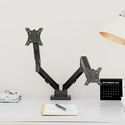 마운트뷰 Lux17 모니터암 듀얼