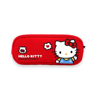 헬로키티 면 아플리케 필통(H664001)