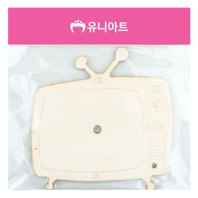 유니아트 (시계재료) 나무 시계판 (TV) G18(WFFSGZ1)