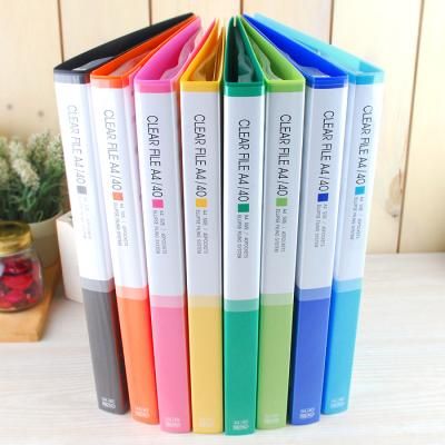 컬러 클리어파일 40 / Color Clear File 40