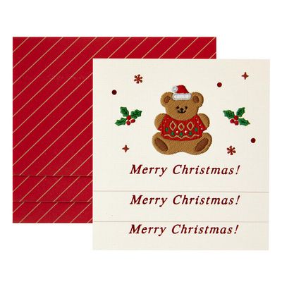 아트박스 산타베어 카드 3매입