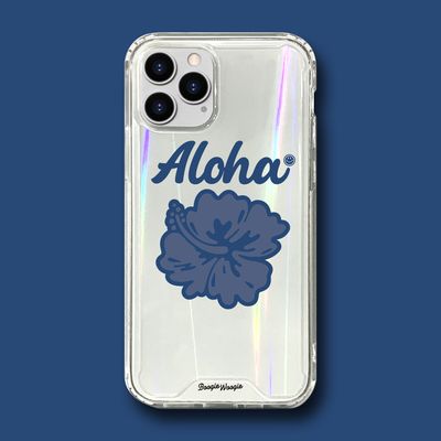 범퍼클리어 케이스 - 알로하 네이비(Aloha Navy)