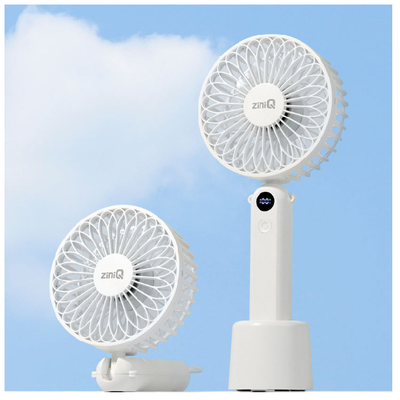 휴대용 핸디형 무선미니선풍기/BLDC모터/스탠드거치대