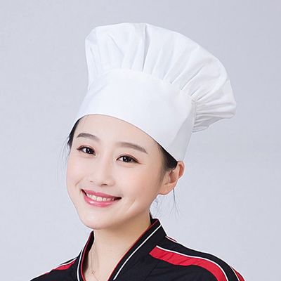 WL 요리사 주방장 조리사 자격증 밴드형 주방모자 화이트(WFNNSSH)