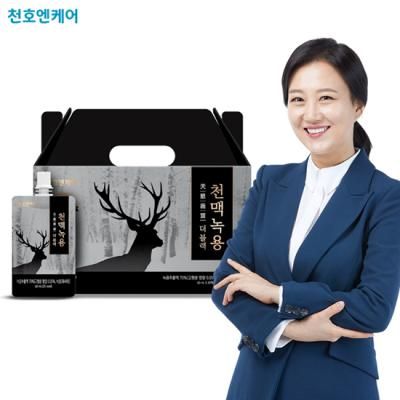 천호엔케어 천맥녹용 더 블랙 60ml X 30PACK