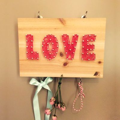 키고리 LOVE 스트링아트 만들기 패키지 DIY