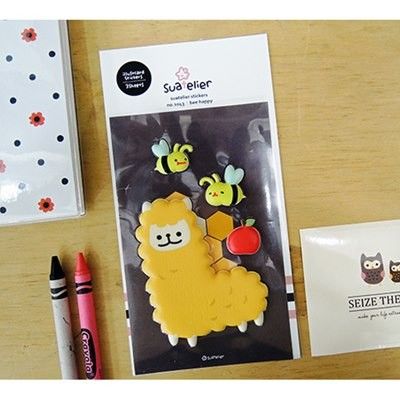 JR 스티커 1043-bee happy