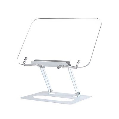 투명아크릴 독서대 접이식 높이조절 북스탠드 J232