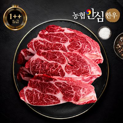 [농협안심한우] 1++등급 감사하소 실속 등심 700g