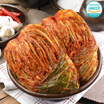 [국제요리대회최우수상] 국내산 전라도 포기김치 5kg