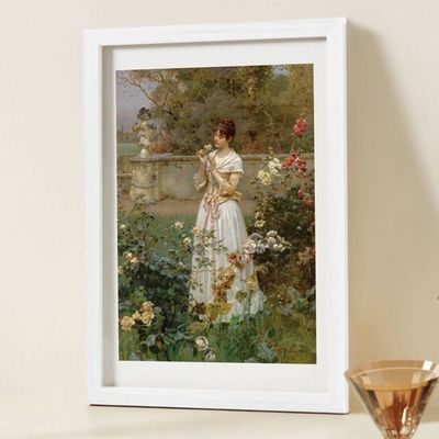 훈장원목액자 메뉴판 학교 전시진열 높은굴절률 증명서우드액자 화이트(WFJ6PK2)