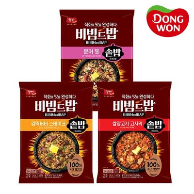 [동원] 비빔드밥 솥밥 420g x 3개