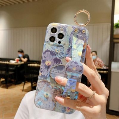 갤럭시S22 S21 S20 FE 노트20 10 플라워 스트랩케이스