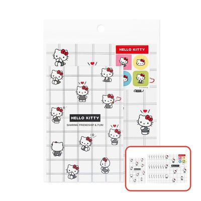 산리오메모지세트 화이트편지지 편지지 세트 헬로키티(WFPA8FK)