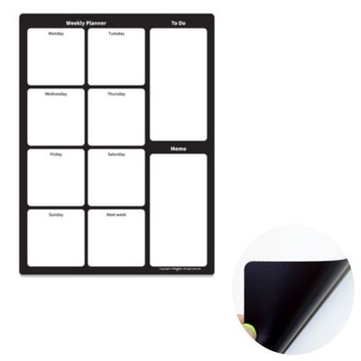 냉장고 스틸 주간 생활계획표 자석 화이트보드[WB3EEB