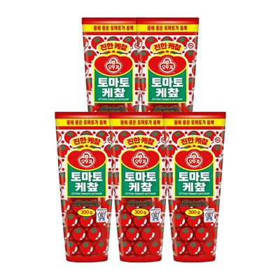 오뚜기 토마토 케찹 300g 5개