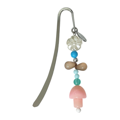   [선물 포장] pink mushroom bookmark