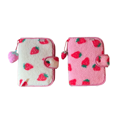 딸기우유 북커버 콜북 호보니치  A6  책커버 다이어리커버 패브릭