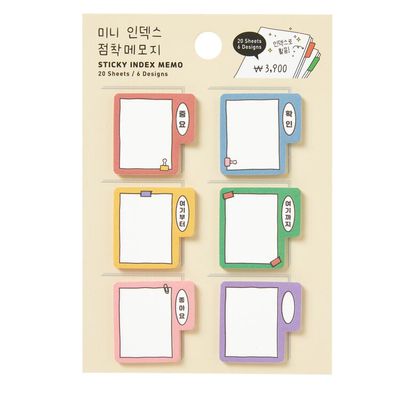 아트박스 컬러문구 점착메모지