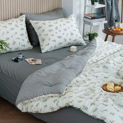 더블리 리프메들리 모달 차렵이불 Q