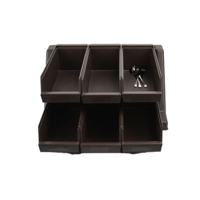 업소용 PC 수저 커피 분류통 6구세트(WFHNJB9)