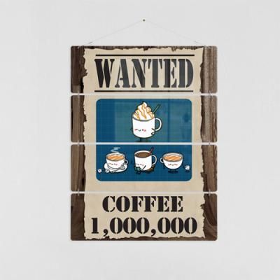 nk802-멀티아크릴액자_Wanted커피와케이크(4단대형)