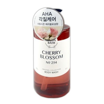 샤워 910g 체리블로섬 바디워시 바디클렌저 해피바스(WFLW9CP)