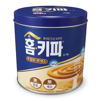 홈키파 모기향 무색소 무향료 캔형 50개입(WFPFDYC)