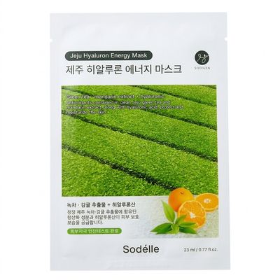 제주 히알루론 에너지마스크 SOD 항산화 마스크팩 1매