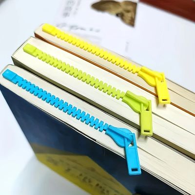 지퍼 자크 책갈피 북마크 북클립 페이지홀더 독서용품