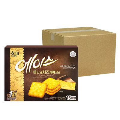 해태 에이스 바스크 치즈케이크맛 364g 10개