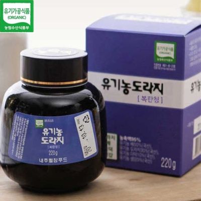 [유기가공인증] 도라지 복합청 220g