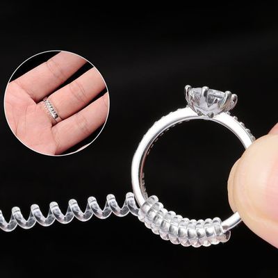 반지 사이즈 줄이기 크기 호수 조절 실리콘 스프링 