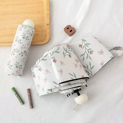 초경량 5단 접이식 암막 양우산 미니 우양산 