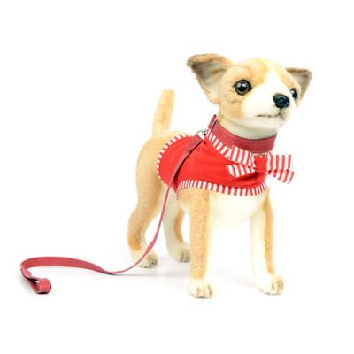 6383 옷입은 치와와 동물인형/27cm.L