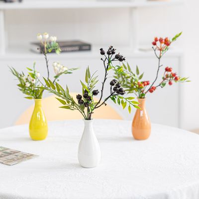 열매 조화 화병 고요한 분위기 28cm 3컬러 인테리어