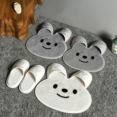 발 각질 제거 풋 브러쉬 매트 발브러쉬 발세척