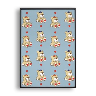 데이빗_블루(Art Print)