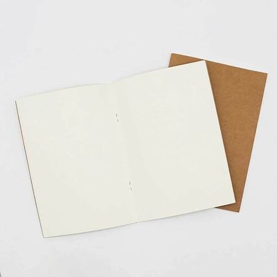 A4 격자노트 드로잉북 무지노트 크라프트(WF6B935)