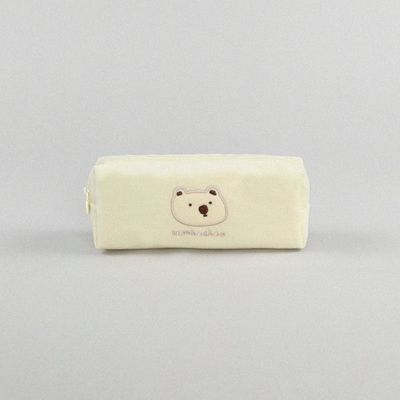 코듀로이 캐릭터 필통_아이보리