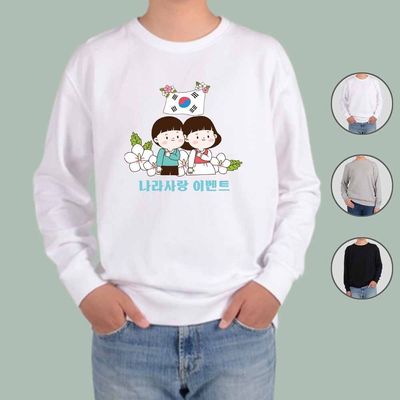 맨투맨 프린팅티셔츠 가정의달 감사의달 W(WFB5250)
