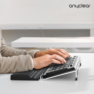 애니클리어 아크릴 키보드 받침대 손목 보호대 KWR02
