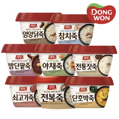 [동원] 양반 영양만점 죽 287.5g 12개 [골라담기]