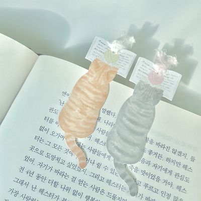 고양이 책갈피 Cat Bookmark / 공든 