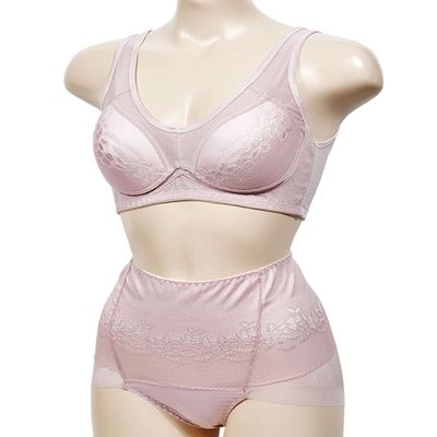 플라워 은은한 패턴 자수 몰드 런닝형 C컵(WFJ69Q9)