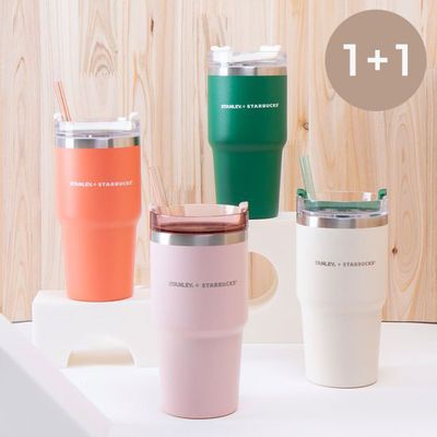 [1+1] 스타벅스 스탠리 텀블러 DT 퀜처 591ml(총 2개)